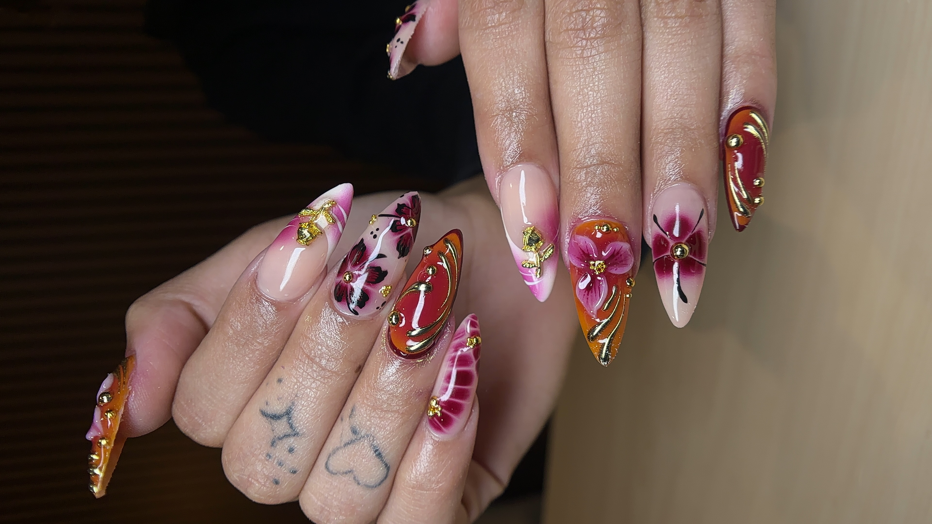 Tier 3 nail art example